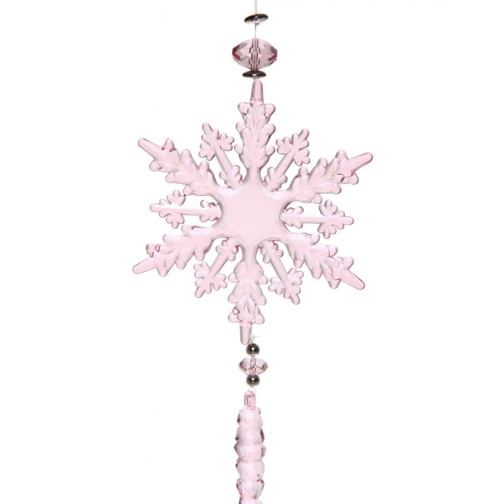 Подвеска «Снежная принцесса» 30 см, Розовый