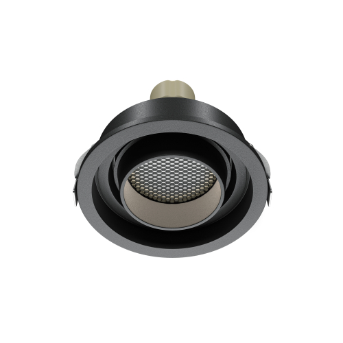 Встраиваемый светильник Maytoni Atom DL113-GU10-01-RD-B