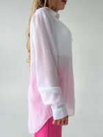 Рубашка Hurrem удлиненная свободная однотонная