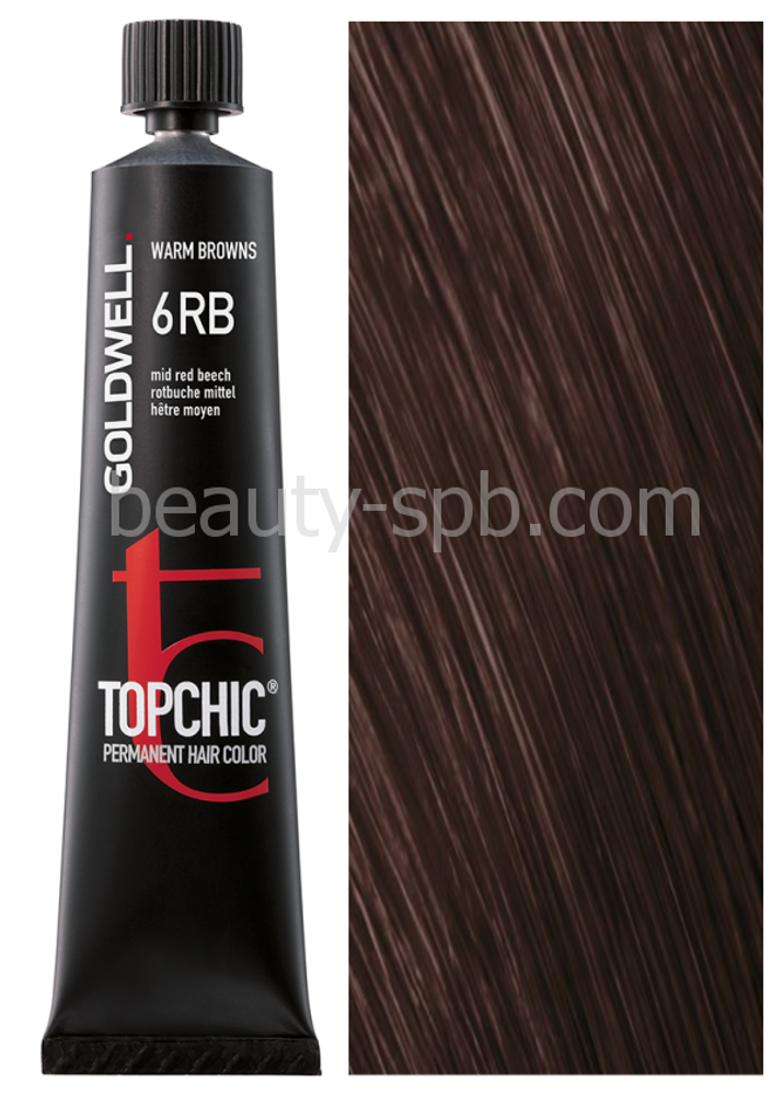 Goldwell Topchic 6RB красный бук 60 мл