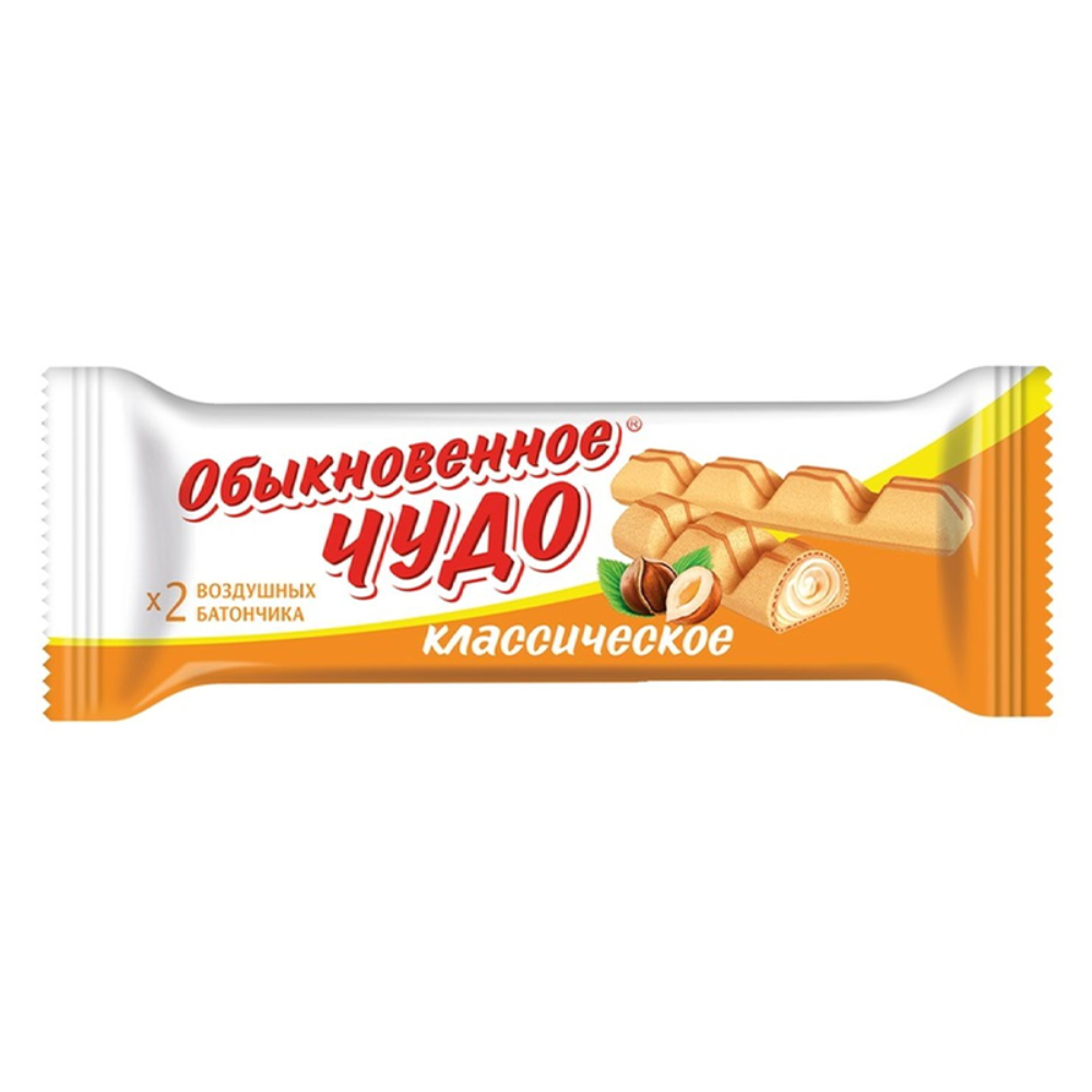Конфеты вафельные Обыкновенное чудо классическое 40 гр