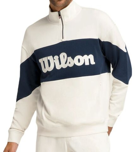 Куртка теннисная Wilson Parkside 1/2 Zip Pullover