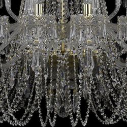 Подвесная люстра Bohemia Art Classic 11.23 11.23.24+12+6.530.XL-172.Gd.Dr