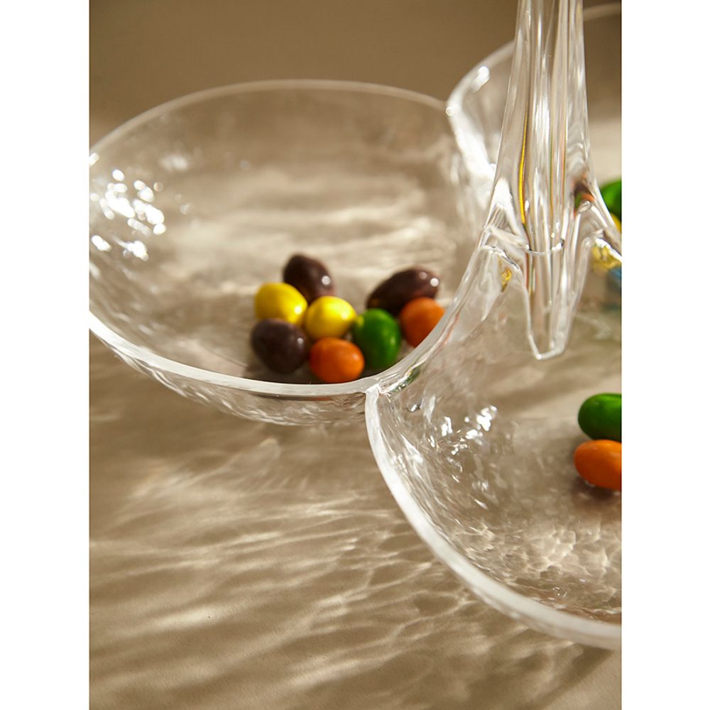 Набор менажниц из акрила Arctic, прозрачный, 2 шт.