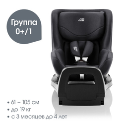 Детское автокресло Britax Roemer Dualfix Pro Classic Deep Black