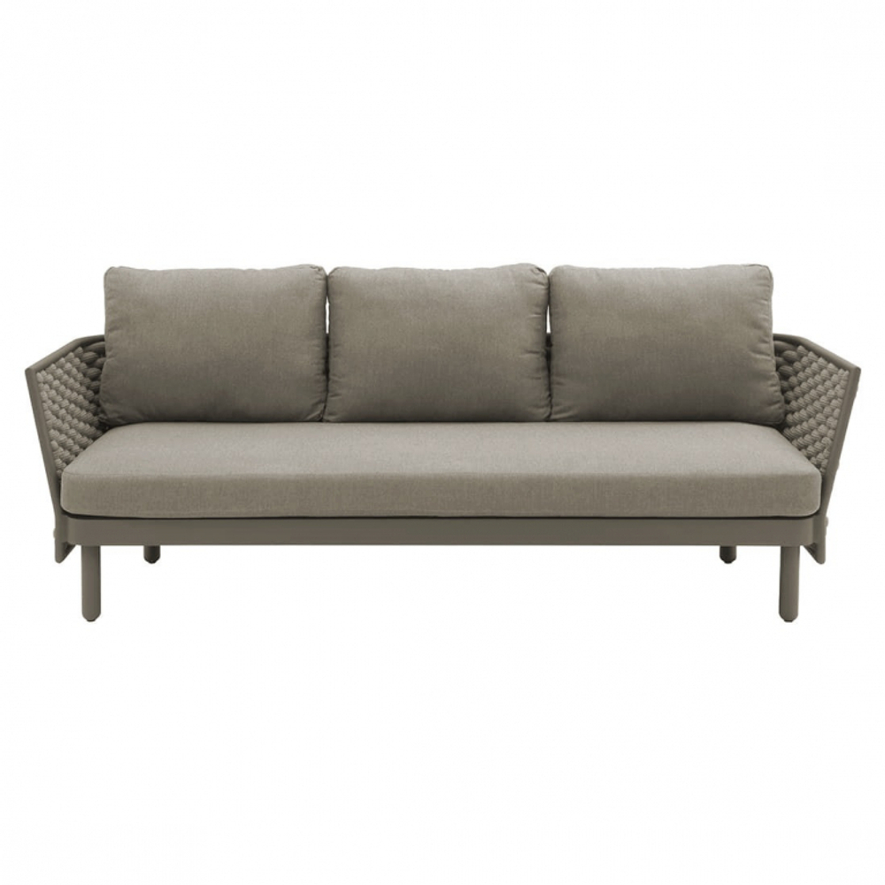 Диван плетеный трехместный Tagliamento Leon