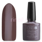 CND Шеллак 7,3 мл, Rubble коричневый, пастельный, плотный