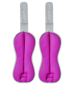 Утяжелители универсальные WT-502, 2 кг, фиолетовый/серый