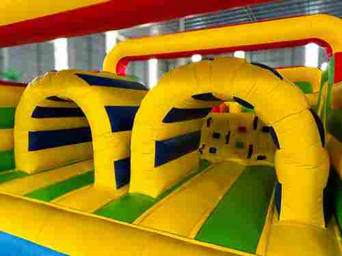 Коммерческий надувной батут «Увлекательная полоса 2» 7*4,5*2,8 м