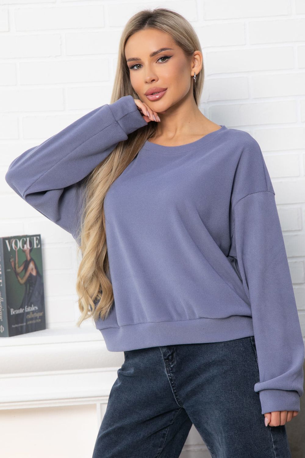 Свитшот Эфес (серый) Б14902-25М LT Collection