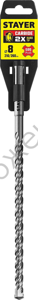 STAYER 8 x 260 мм, SDS-plus бур, Professional (2930-260-08)