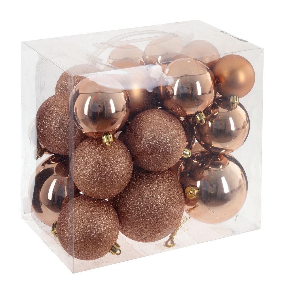 GAEM Набор из 26шт Украшение новогоднее "Шар", D9 см, L28 W18 H25 см