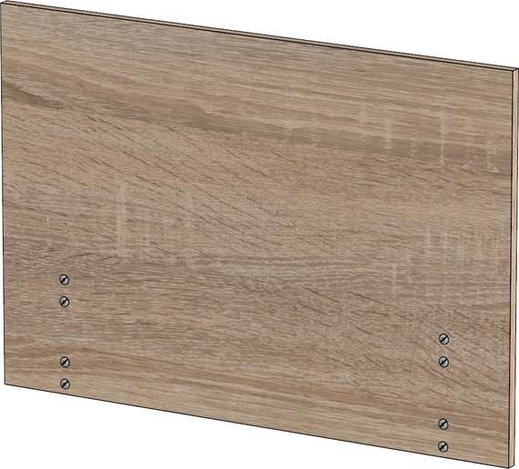 Экран Стандарт- дуб сонома