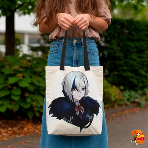 Сумка шоппер с принтом Genshin Impact