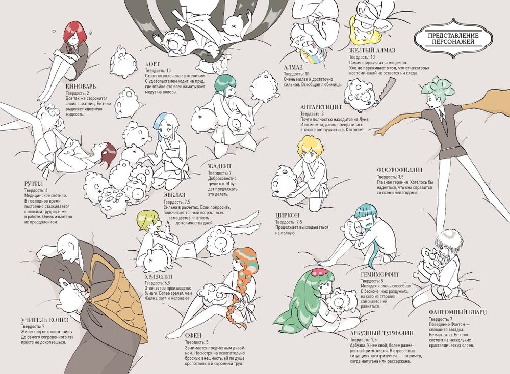 Манга Страна Самоцветов. Том 3