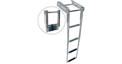 Трап CIM телескопический под кринолин, 4 ступени (3401-0124)