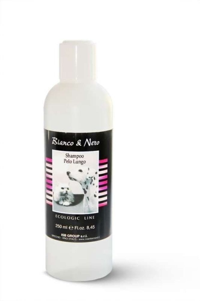 Iv San Bernard Bianco &amp; Nero Шампунь д/собак и кошек для длинной шерсти 250мл