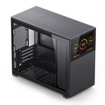 Корпус JONSBO D41 STD SC, 8" Color LCD, mini-ITX, micro-ATX, ATX, черный (без БП)
