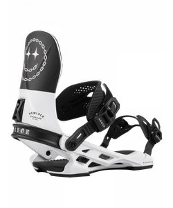 Крепления для сноуборда ARBOR - Hemlock White/black Boss Dog