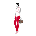 Сумка-органайзер toiletbag glencheck red