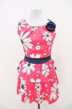 Платье AScool "красное с белыми цветами" 44 размер, новое