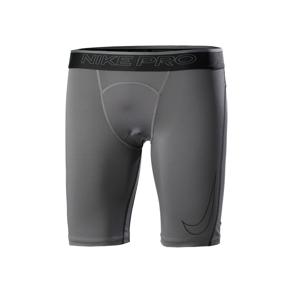 Мужские теннисные шорты Nike Dri-Fit Pro Long Shorts Men - Grey, Black