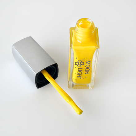 Клей для блеск-тату Moon Light желтый светлый №15, 10мл