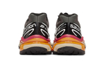 SALOMON Salomon X-6 soft-soled sports shock absorption, non-slip, wear-resistant, low-cut cross-country running shoes for men and women with the same style of red refining black color