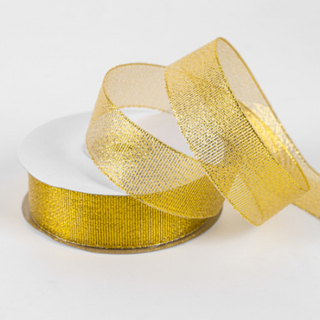 Лента парча 2,5см*22,85м 1 рул