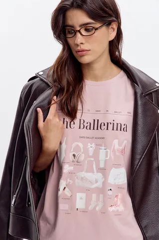 Футболка с принтом 