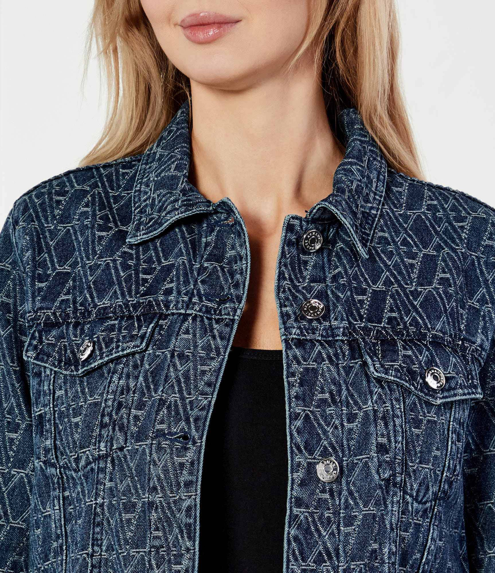 Джинсовая куртка Armani Exchange - темно-синий(XW000556 AF12844)