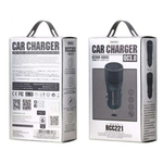 Автомобильное зарядное устройство USB Remax RCC-221 (2.4A, 2 порта, QC3.0) Черный