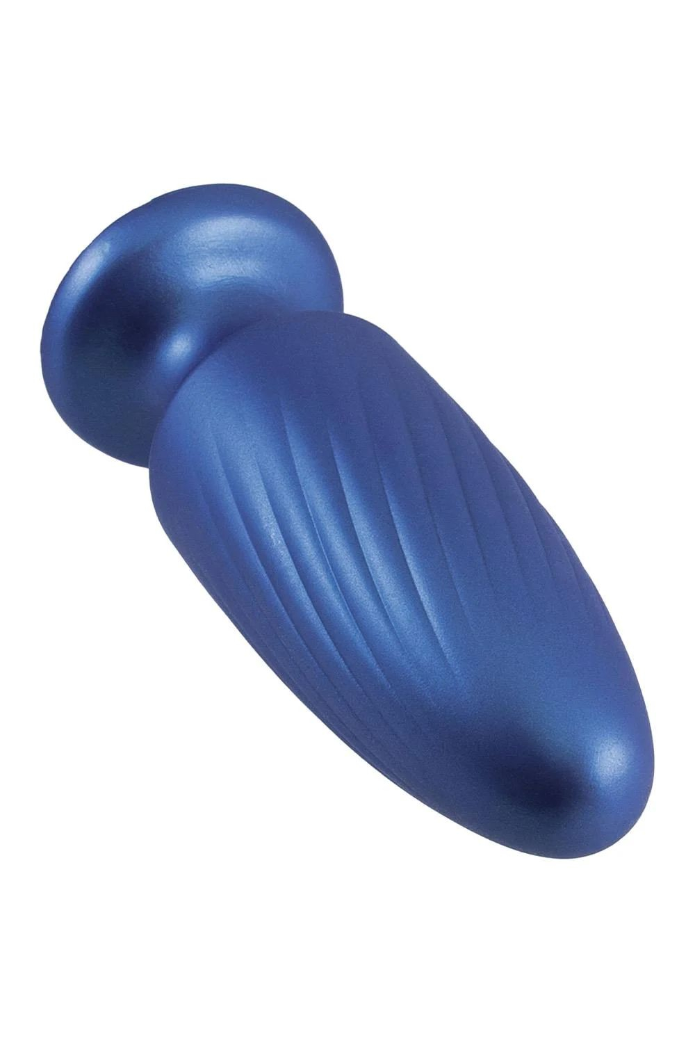 Синяя анальная пробка G Stuck Silicone Anal Plug - 13,5 см. (Цвет: синий)