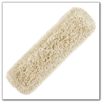 Моп петельный 60 см хлопок белый, карман