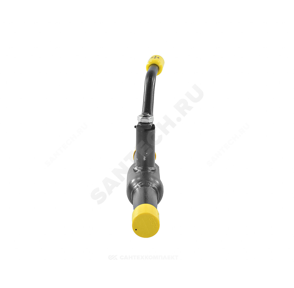 Кран шаровой сталь 09Г2С Ballomax КШТ 60.102 Ду 15 Ру40 п/привар L=210мм BROEN КШТ 60.102.015.А.40