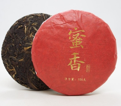 59281 Чай прессованный красный "Сэнчжун, Мисян Хун Ча", мини бин 100гр