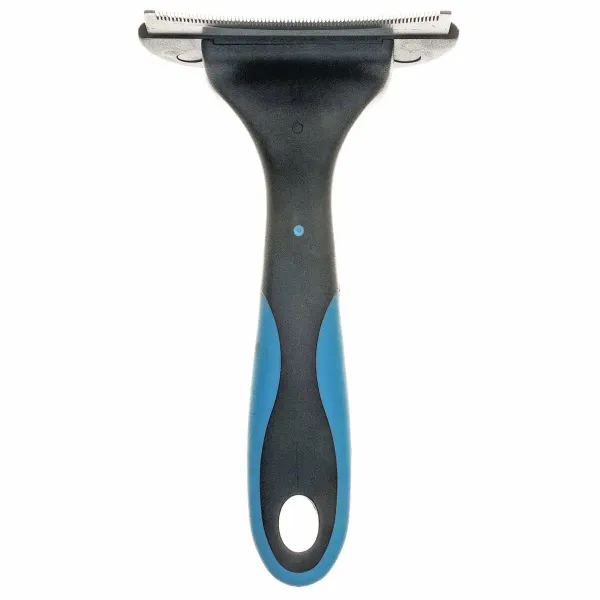 Дешеддер DeLIGHT большой с изгибом, для средних и крупных пород животных, 76 обычных зубьев