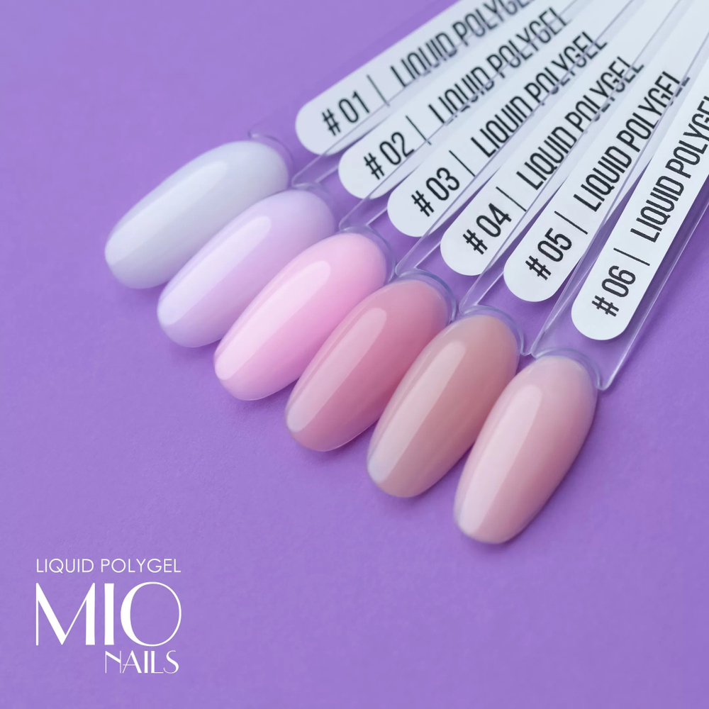 Жидкий полигель MIO NAILS Polygel Liquid 03, 15мл