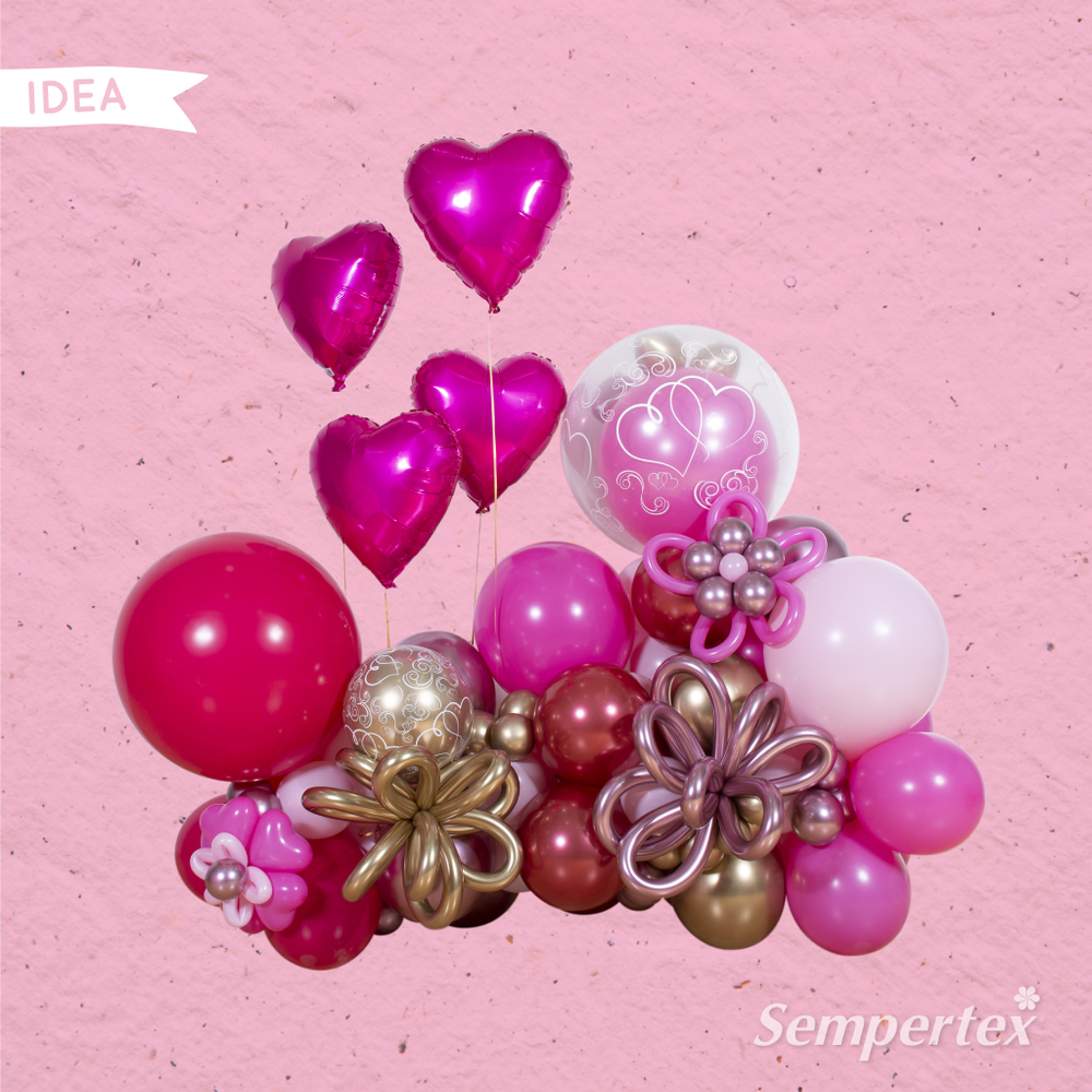 Шар 12" Малиновый, Пастель / Raspberry 014 Sp