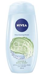Duş geli \ Гель для душа Nivea SPA натуральная глина: Имбирь и базилик 250 мл
