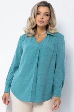 Блуза Вики (изумруд) Б12694-13 LT Collection