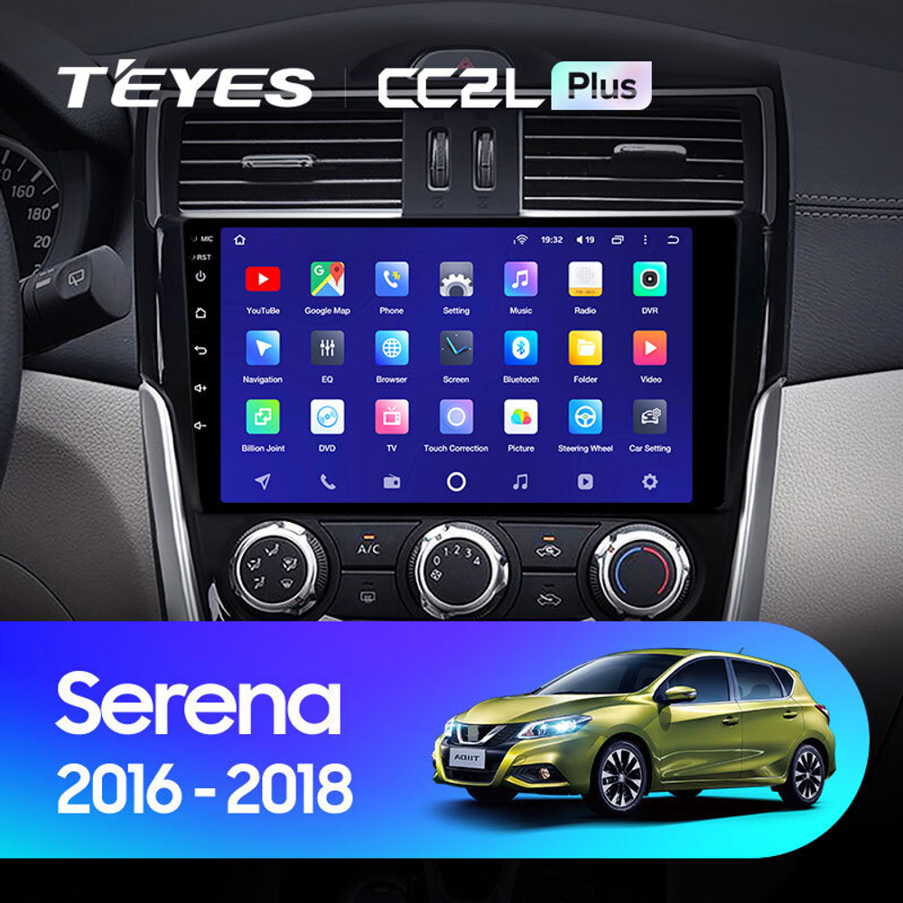 Teyes CC2L Plus 9" для Nissan Serena 2016-2018