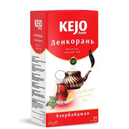 Чай черный Kejo Ленкорань 25 пакетиков