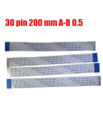 FFC шлейф 30-pin Шаг 0.5mm Длина 20cm Обратный A-B AWM 20624 80C 60V VW-1