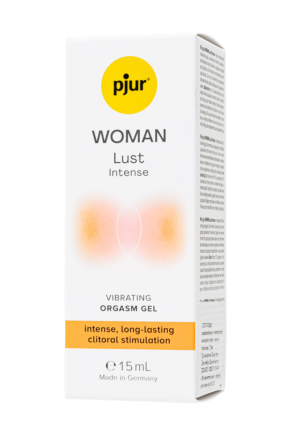 Гель с эффектом вибрации Pjur Woman Lust Intense, со вкусом апельсина,15 мл