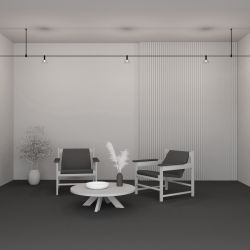 Трековый магнитный светодиодный светильник Maytoni Flexity   TR206-1-3W3K-B