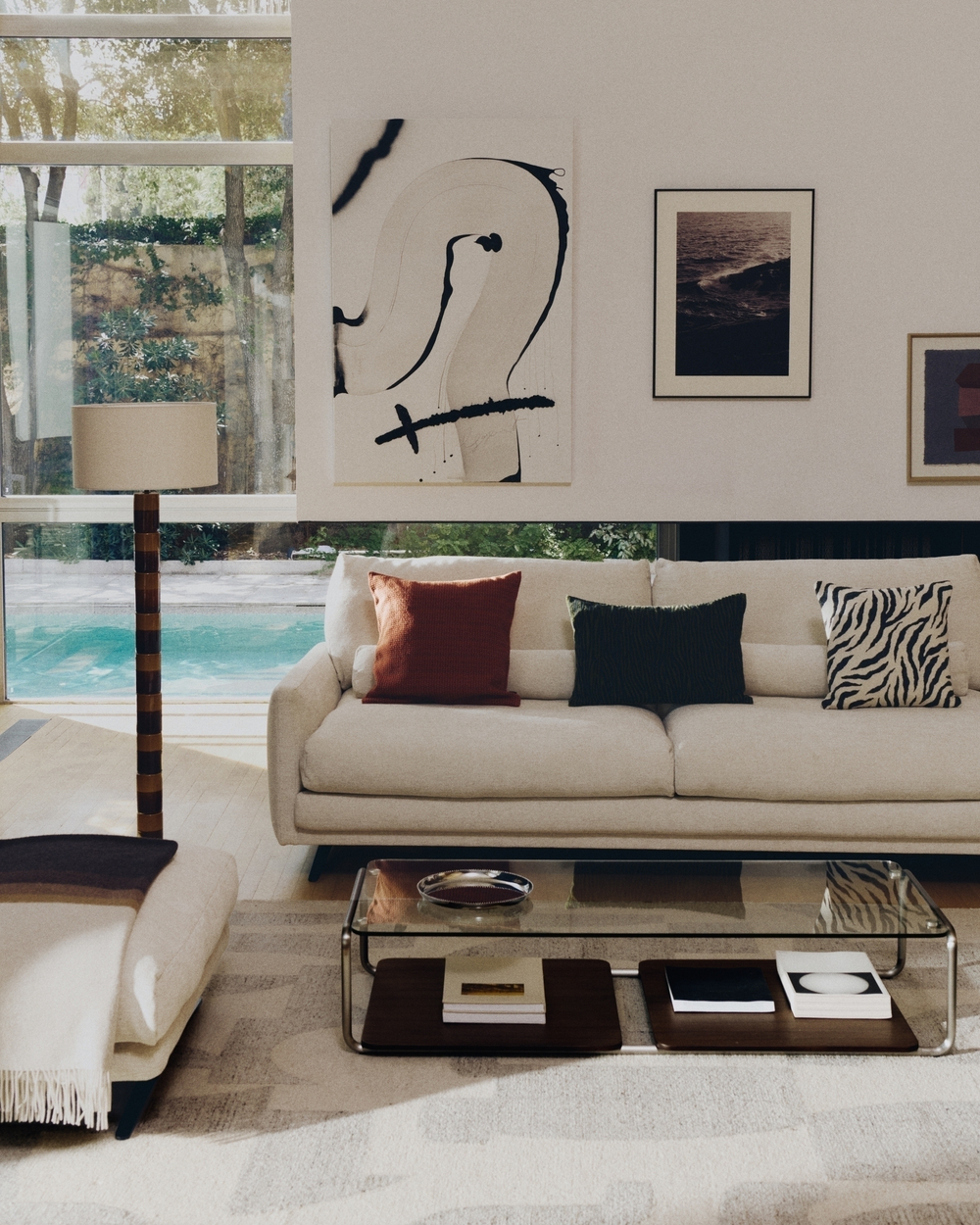 Картина Zavira с фотографией волн 50 х 70 см