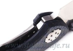 Нож Zero Tolerance ZT 0850 Blue CF № 0001 Sinkevich / Rexfordфотография - 7