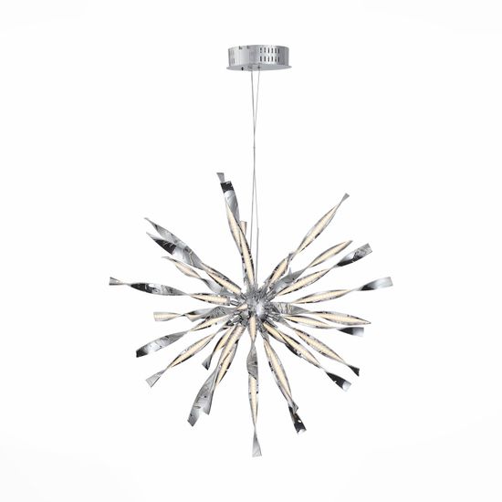 SL927.113.24 Люстра подвесная ST-Luce Хром/Хром, Белый LED 1*100W 4000K RAGGIO