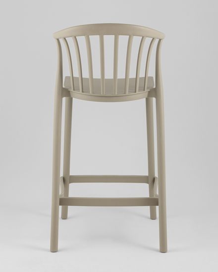 Стул полубарный Campo пластик зеленый